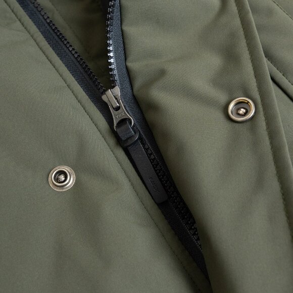 Kanuk Insulated Sherpa Jacket Winter Parka Green XL - Picture 6 of 16